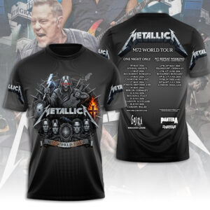 Metallica 2026 World Tour 3D Apparel - MAITM14459