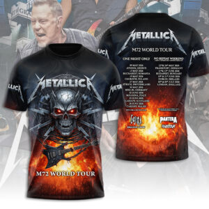 Metallica 2026 World Tour 3D Apparel - MAITM14498