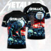 Metallica 2026 World Tour 3D Apparel - HOATT15649