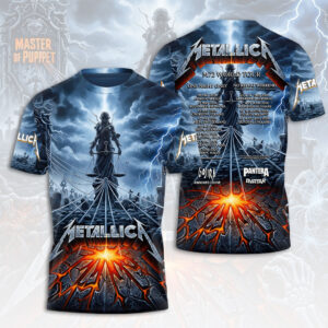 Metallica 2026 World Tour 3D Apparel - HOATT15650