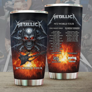 Metallica 2026 World Tour Tumbler Cup - MAITM14508