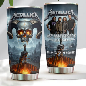 Metallica 2026 World Tour Tumbler Cup - HOATT15672