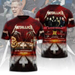 Metallica 45th Anniversary 3D Apparel – MAITM14505