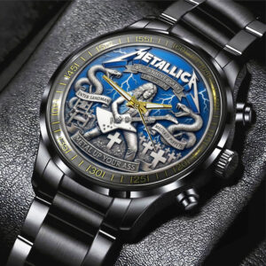 Metallica 45th Anniverssary Black Stainless Steel Watch - MAITM14685