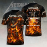 Metallica 45th Anniversary 3D Apparel – HOATT15443