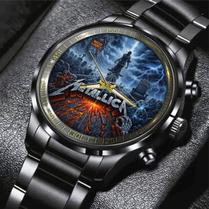 Metallica Black Stainless Steel Watch - MAITM14500