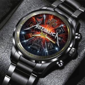 Metallica Black Stainless Steel Watch - MAITM14501
