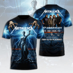 Metallica 3D Apparel - HOATT15442
