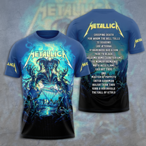 Metallica 3D Apparel - TMTHU3058