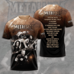 Metallica 3D Apparel – TMTHU3059