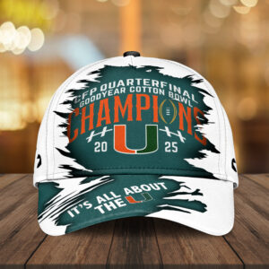Miami Hurricanes Football Cotton Bowl Champions Classic Cap - MAITM14324