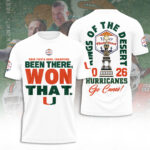 Miami Hurricanes Football 3D Apparel – TANTN20104