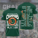 Miami Hurricanes Football 3D Apparel – TANTN19857