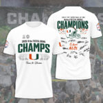 Miami Hurricanes Football 3D Apparel – TANTN20117