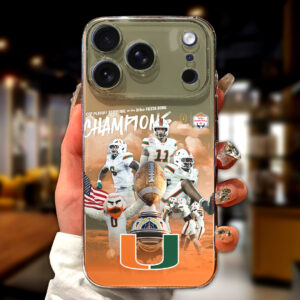 Miami Hurricanes Football Phone Case – TANTN20099
