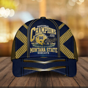 Montana State Bobcats Football 2025 National Champions Classic Cap – MAITM14580