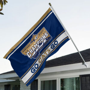 Montana State Bobcats Football 2025 National Champions 3D Double-side House Flag - MAITM14591