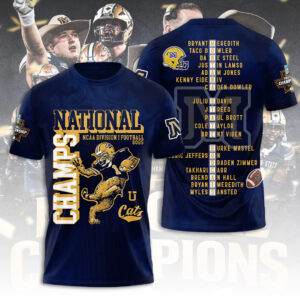 Montana State Bobcats Football 2025 National Champions 3D Apparel - MAITM14677