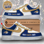 Montana State Bobcats Football 2025 National Champions AF1 Sneaker – MAITM14653