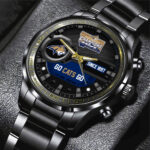 Montana State Bobcats Football 2025 National Champions Black Stainless Steel Watch – MAITM14684