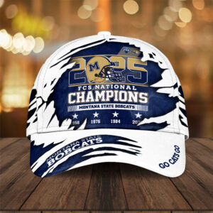 Montana State Bobcats Football 2025 National Champions Classic Cap - TANTN20778