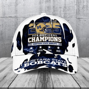 Montana State Bobcats Football 2025 National Champions Classic Cap - TANTN20779