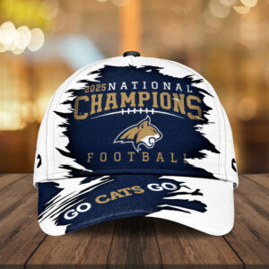 Montana State Bobcats Football 2025 National Champions Classic Cap – MAITM14589
