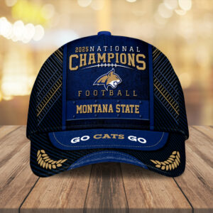 Montana State Bobcats Football 2025 National Champions Classic Cap - MAITM14682