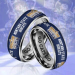 Montana State Bobcats Football 2025 National Champions Custom Alloy Ring – MAITM14659