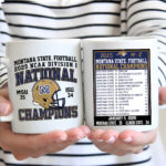 Montana State Bobcats Football 2025 National Champions Ceramic Mug – MAITM14484