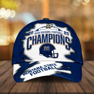 Montana State Bobcats Football 2025 National Champions Classic Cap – MAITM14546