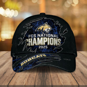 Montana State Bobcats Football 2025 National Champions Classic Cap – MAITM14562