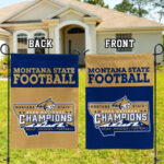 Montana State Bobcats Football 2025 National Champions Double-side Garden Flag – MAITM14577