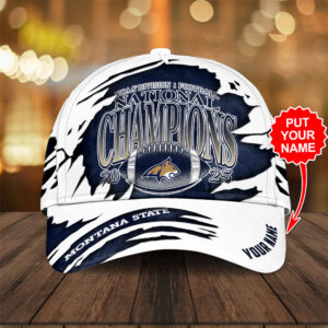 Personalized Montana State Bobcats Football Classic Cap - TANTN20096