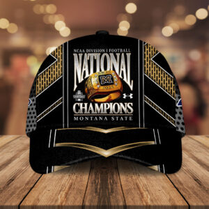 Montana State Bobcats Football 2025 Division I National Champions Classic Cap – HOATT15891