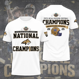 Montana State Bobcats Football 3D Apparel - TANTN20053