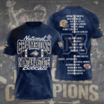 Montana State Bobcats Football 3D Apparel – TANTN20513