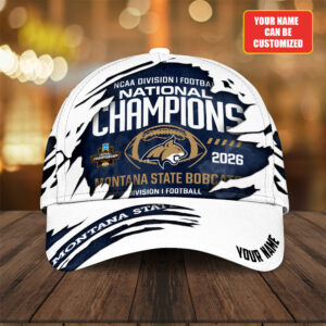 Personalized Montana State Bobcats Football Classic Cap - TANTN20097