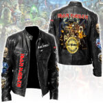 Iron Maiden Motorcycle Leather Jacket – NGHIAVT9215