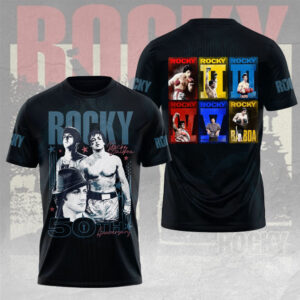 Rocky Balboa 50th Anniversary 3D Apparel - NGHIAVT9222