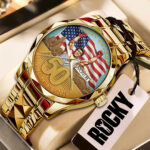 Rocky Balboa 50th Anniversary Alloy Luxury Quartz Watch – NGHIAVT9227