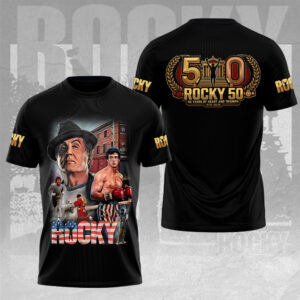 Rocky Balboa 50th Anniversary 3D Apparel - NGHIAVT9229