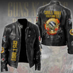 Guns N’ Roses Motorcycle Leather Jacket – NGHIAVT9237
