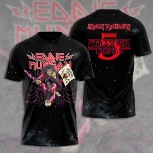 Iron Maiden x Stranger Things 3D Apparel - NGHIAVT9256