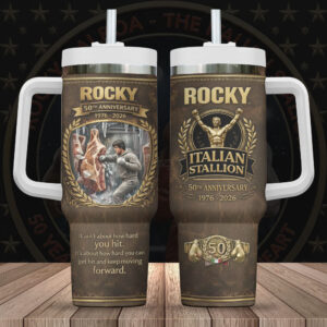 Rocky 50th Anniversary 40oz Stanley Tumbler - NGHIAVT9261