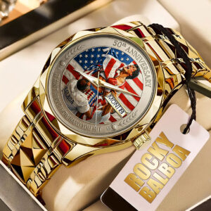 Rocky Balboa 50th Anniversary Alloy Luxury Quartz Watch - NGHIAVT9263