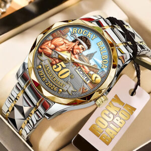 Rocky Balboa 50th Anniversary Alloy Luxury Quartz Watch - NGHIAVT9265