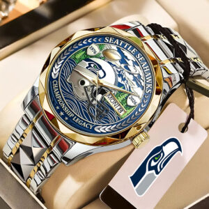 Seattle Seahawks 50th Anniversary 2026 Alloy Luxury Quartz Watch - NGHIAVT9267