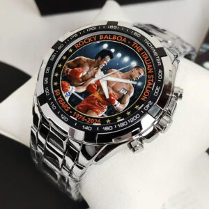 Rocky Balboa 50th Anniversary Alloy Men Quartz Watch - NGHIAVT9274