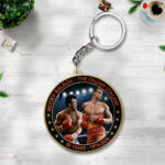 Rocky Balboa 50th Anniversary Custom Shape 2-sided Keychain – NGHIAVT9275